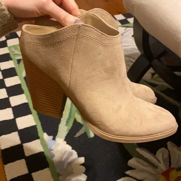 Dolce Vita Shoes Dolce Vita Open Back Booties Poshmark